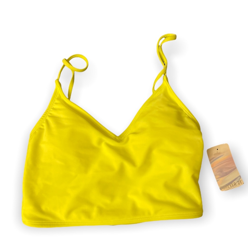 Yellow Sports Bra